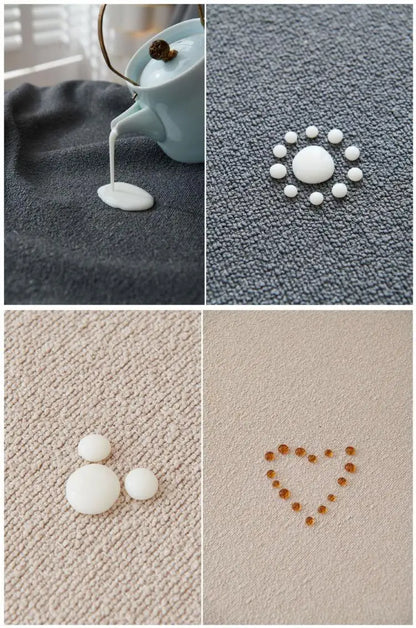 1pcs Solid color Sofa Cover Simple Anti-cat Scratch Solid Color Cushion Home Living Room Seat Dustproof Blanket