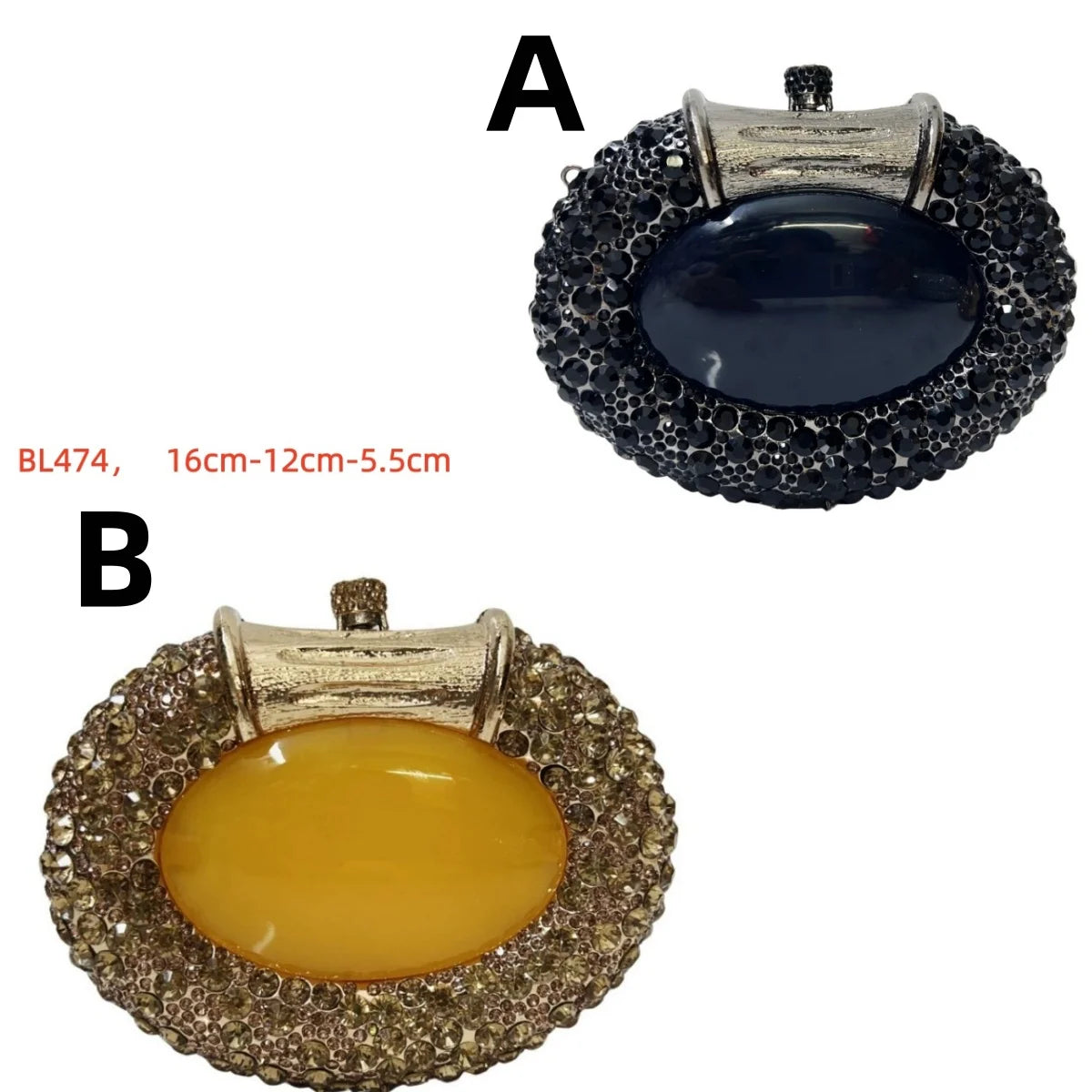 Champagne Bottle Bag Hollow Rhinestone Diamond Evening Bag Party Wedding Banquet Clutch Purse for Women Sac De Marque Luxe Femme