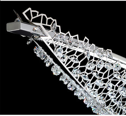 Luxury Crystal Chandeliers Pendant Light Led Chandelier Ceiling Lights Home Decor Items Dining Table Light Ceiling Hanging Lamp