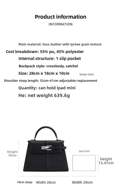 2026 New Trapezoidal Genuine Leather Women Handbag Niche Fashion Versatile Top Handle Luxury Ladies Shoulder Crossbody Purse