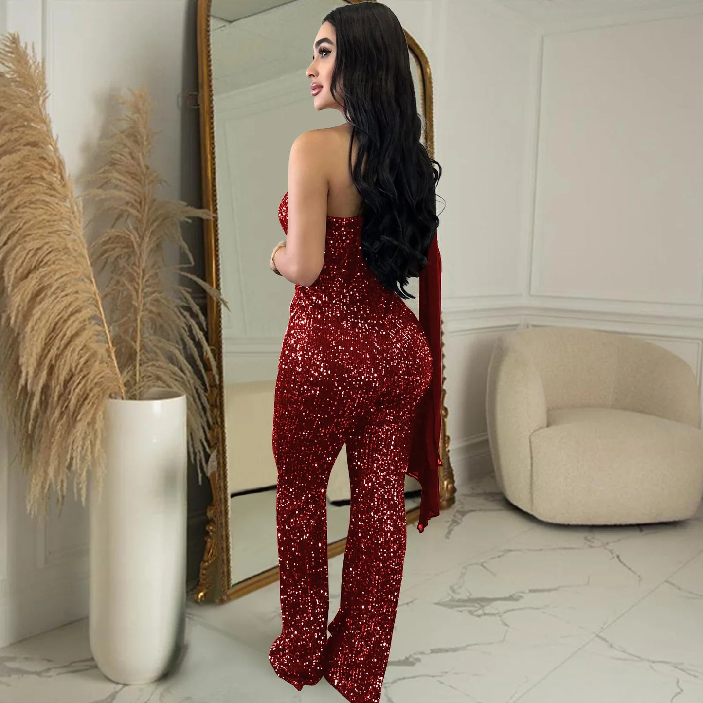 Jumpsuit Women Jumpsuits One Pieces Birthday Outfits Women Winter Outfits Club Outfit for Woman Jumpsuit 2023 High Quality