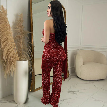 Jumpsuit Women Jumpsuits One Pieces Birthday Outfits Women Winter Outfits Club Outfit for Woman Jumpsuit 2023 High Quality
