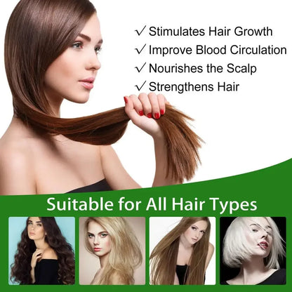 Rosemary Hair Growth Essential Oil 30ml Organic Scalp Treatment Strengthening Anti Hair Loss Nourish Shiny Beauty Women Men Care
