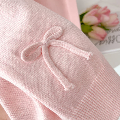 Korean Knitted Shawl Summer Air Conditioning Fake Collar Neck Guard Knit Thin Knotted Cape Shoulder Scarf For Women