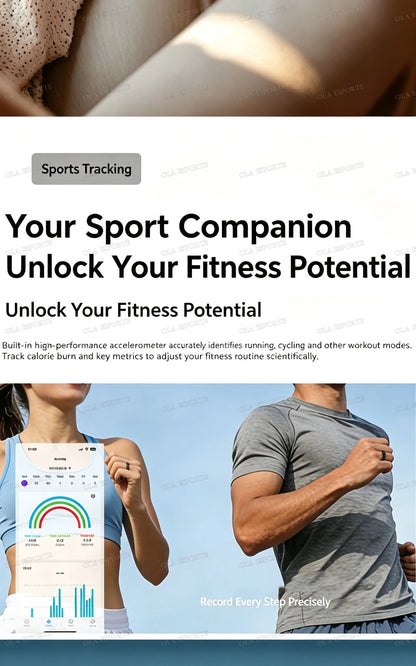 Smart Ring Video Controls,Sswipe up/down to turn pages,Music controls,Heart Rate Blood Oxygen Monitor,5ATM Waterproof Rings 2026