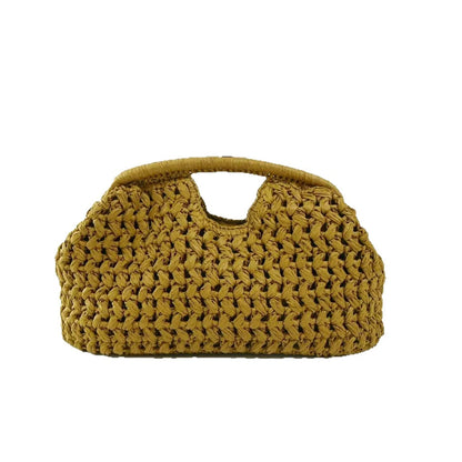 New Summer Beach Bag for Women Clutch Bag Luxury Designer Straw Bags Tote Handbag Fashion Woven Rattan Bags Female Travel Purse