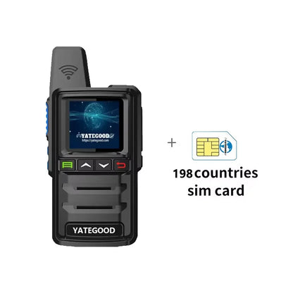Profissional  3G 4G Walkie Talkie Global 5000KM GPS Network Poc Radio 100KM