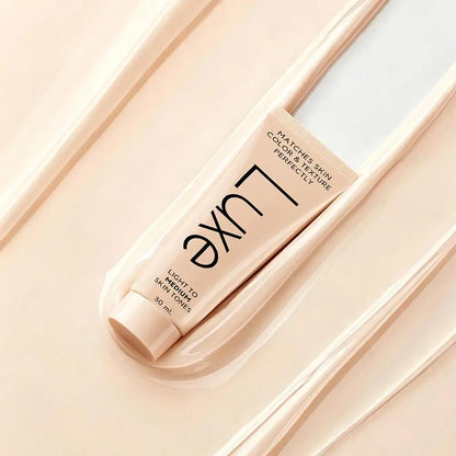 Korean Luxe Color-Adjusting Liquid Foundation Natural Matte Moisturizing Concealer Long Lasting Full Coverage Base Makeup