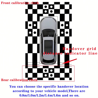 VseeKan Automotive 360 System Calibration Pad 360 Camera Splicing Cloth Debugging Cloth 2D 3D Four Dimensional Cloth