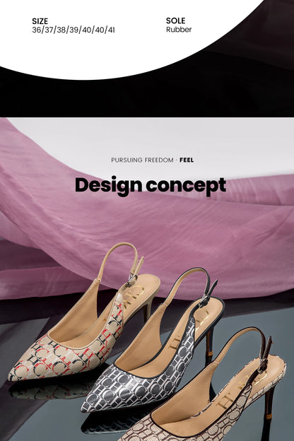 2024 Heels CHCH Women's 7cm High Heels Ankle Strap Heeled Sandals Wedding Party Dress Shoes