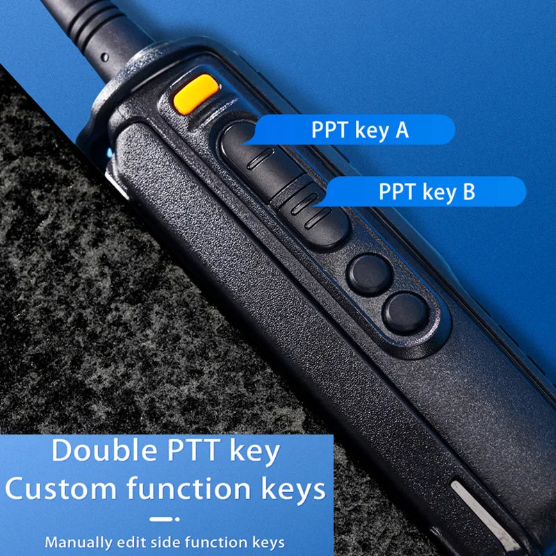ZASTONE UV008 DMR Digital Radio With AES256 Encryption IP67 Waterproof Function VHF UHF 10W GPS Walkie Talkie Long Range