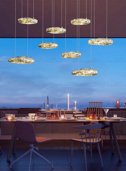 Modern Dining Room Pendant Lights Indoor Lighting Ceiling Lamp Hanging Light LED Chandelier Decorative Interior Lighting