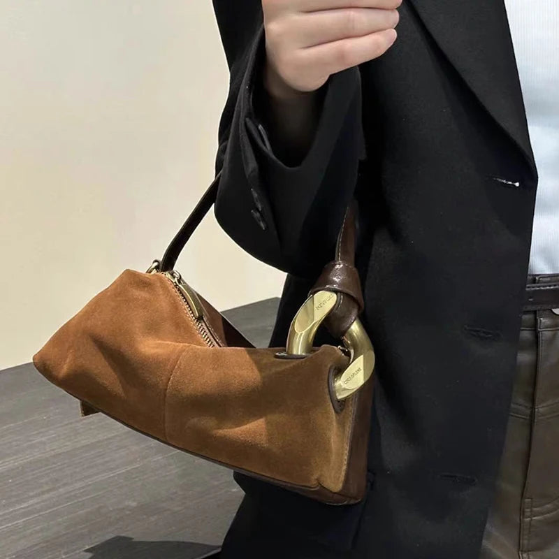 Fashion Shoulder Bag for Women Faux Suede Leather Female Handbags small ladies messenger Crossbody Bags Sac A Main bolsos