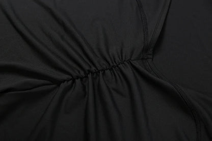 Kliou Sexy Backless Jumpsuits Woman Bandage Halter Turtleneck Sleeveless Skinny Peach Hip Hot Girls High Street Fashion Overalls