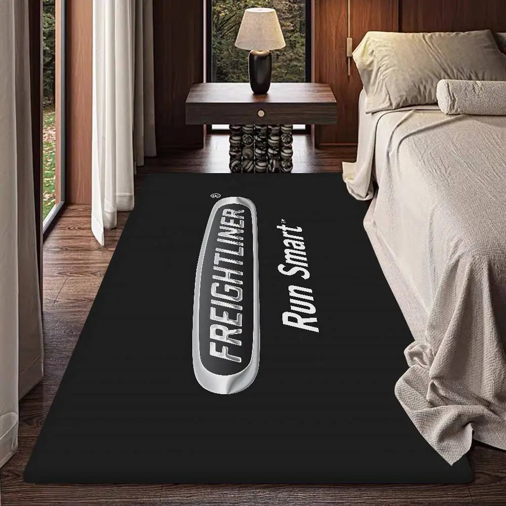 F-FreightlinerS Hallway Carpet Non-Slip Laundry Room Mat Laundry Decor Balcony Child Living Room Bedside Area Rugs