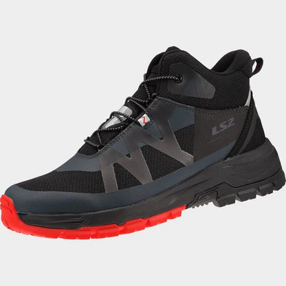 LS2 MBW017 Motorcycle Riding Shoes Men Breathable Anti-slip Motorbike Boots Wear-resistant Off-road Racing Protective Sneakers