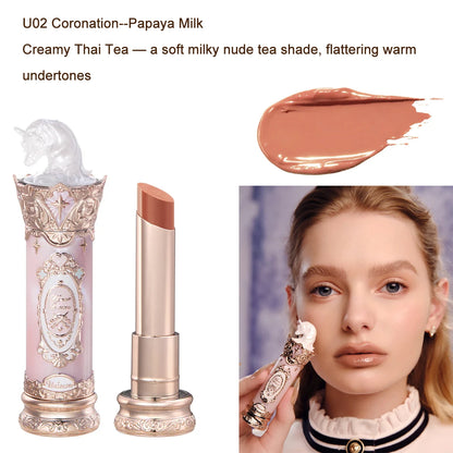 Flower Knows Knight Unicorn Makeup Set Eyeshadow Blush Lipstick Loose Powder Long Lasting Fantasy Princess Beauty Kit Cosmetics