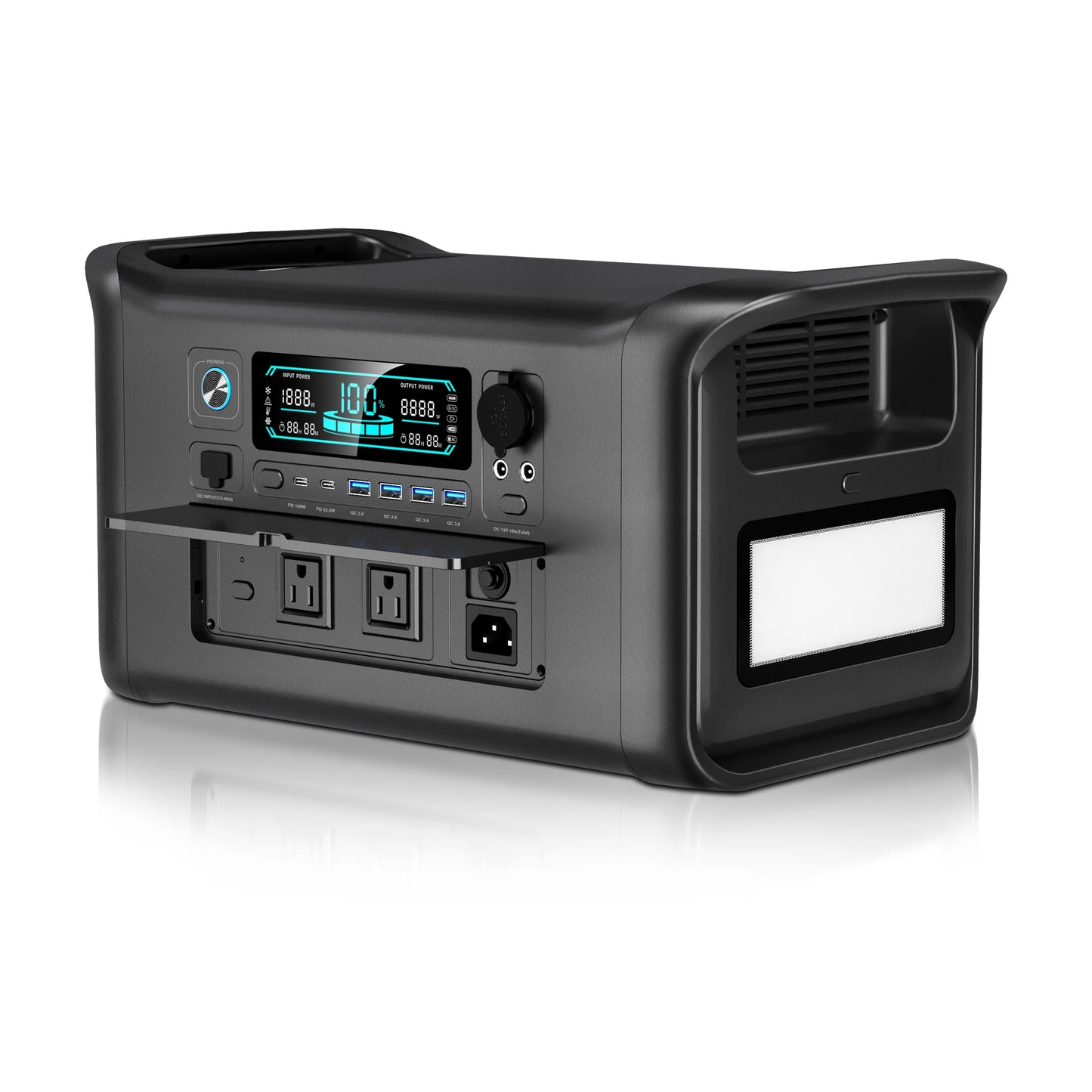 Ctolity Power Stations for Camping Equipment Powerbank 300w 1000w 2000w Portable Power Station Lifepo4 Battery Solar Generator
