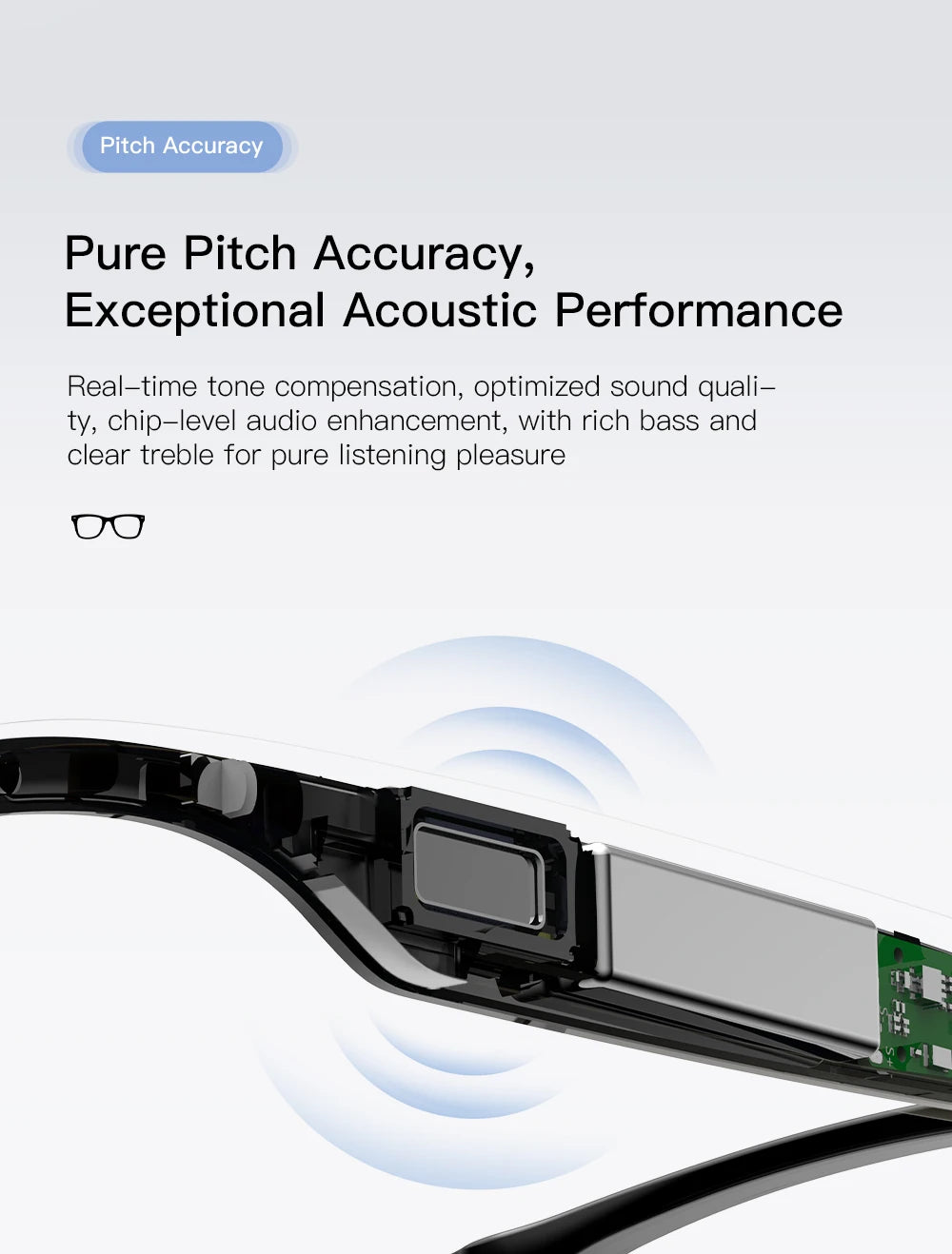 PEJE AI Smart Glasses with Camera, 1080P HD Video Recording Glasses, AI Assistant (ChatGPT/Doubao), Real-Time Translation