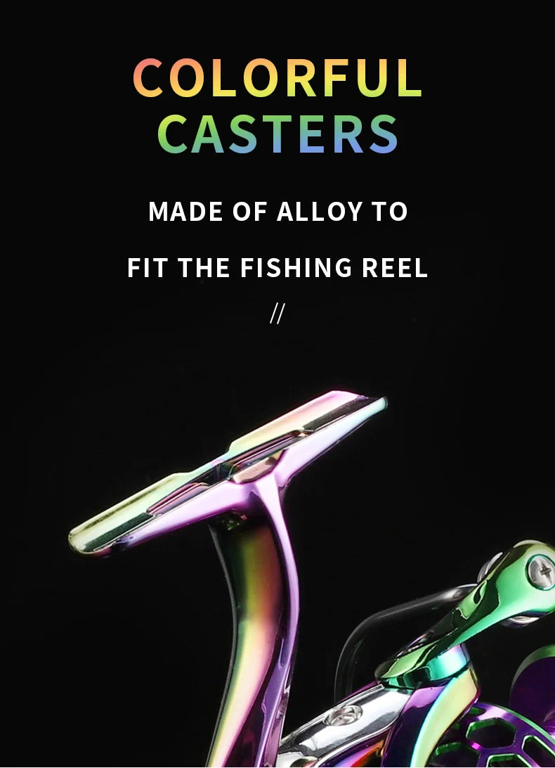 BILLINGS Spinning Reel 22LB Max Drag 14+1BB Ultra Smooth Professional Fishing Reel 5.0:1/4.7:1 Gear Ratio CNC Metal Spool Fishing Reels Wheel For Freshwater Saltwater