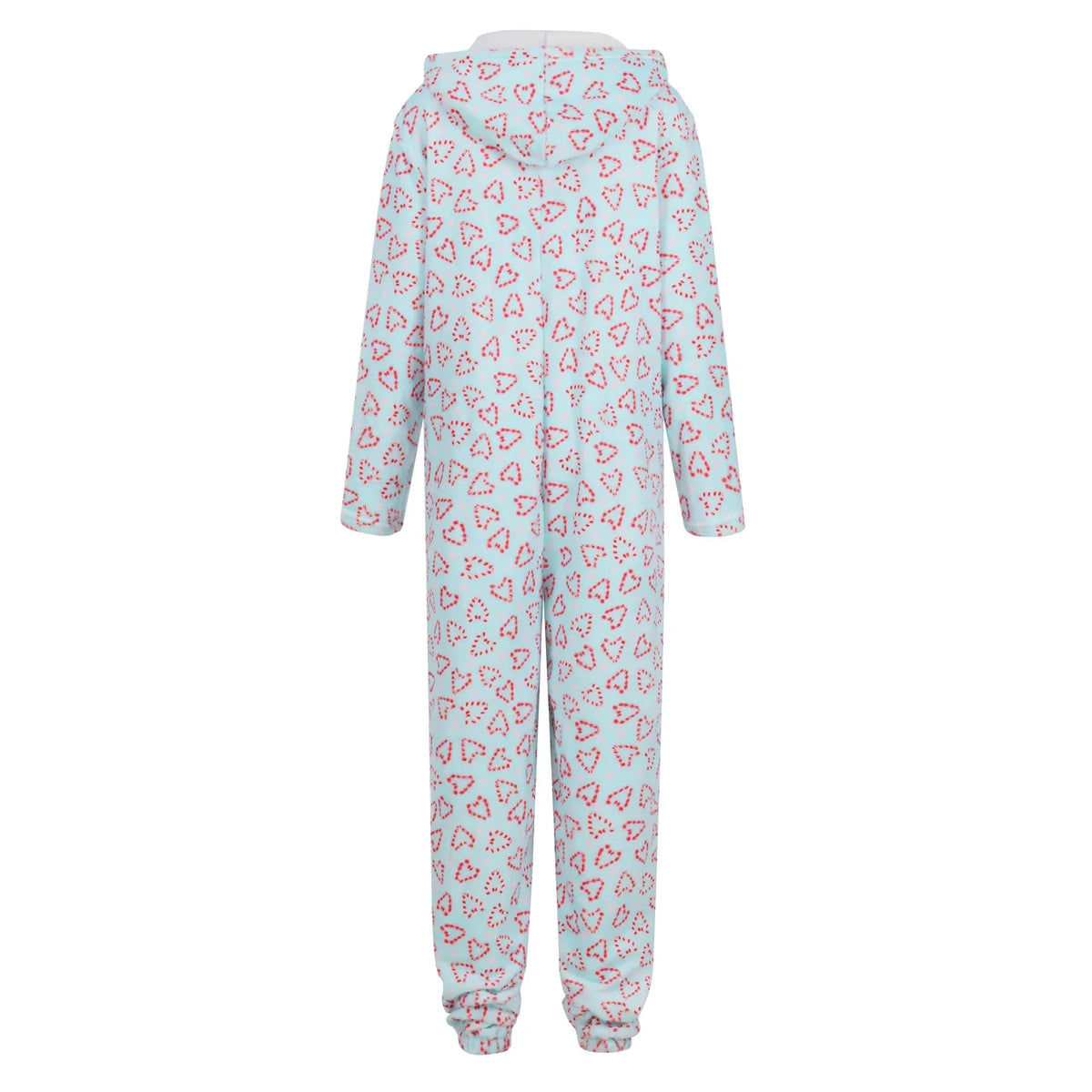 One-Piece Pajamas Jumpsuits Leopard Winter Trend Christmas Pajamas Flannel Thickened Christmas Hooded Ladies' Homewear Jumpsuits
