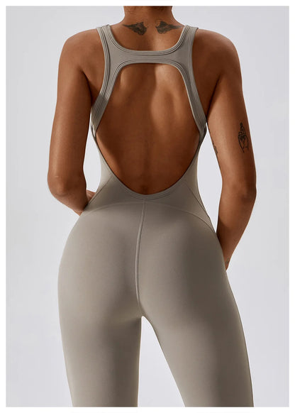 Women Training Yoga Suit Sportswear Gym Set Women 1 Pcs Sports Jumpsuit Fitness Rompers Stretch Female Push Up Workout Bodysuits
