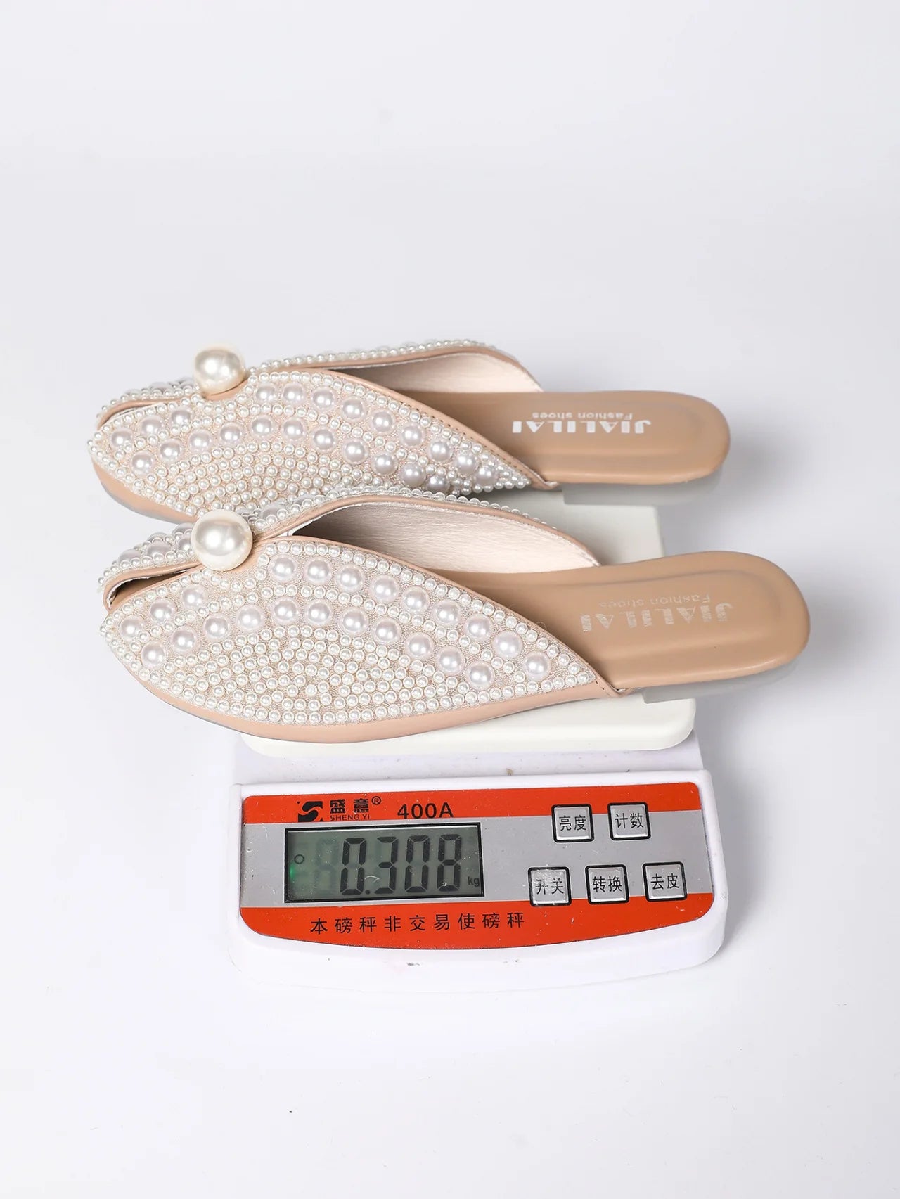 Women Slippers Summer Fashion Rhinestone Home Women Mules Shoes Elegant Slippers Luxury Designer Flat Sandals House Slides Women