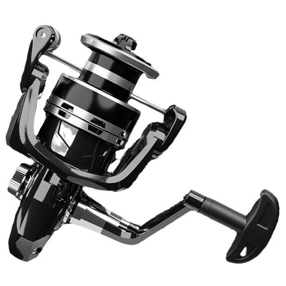 Spinning Reel 5.2:1 Gear Ratio Fishing Reel 12kg Max Drag All Purpose Fishing Spinning Reel for Saltwater and Freshwater Fishing