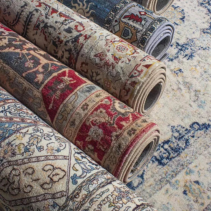 American Style Living Room Decoration Plush Carpet Large Area Rugs for Bedroom Fluffy Soft Lounge Floor Mat Thicken Washable Rug