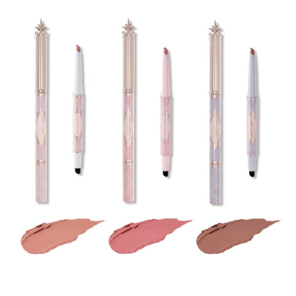Flower Knows Knight Unicorn Makeup Gift Box Lipstick Blush Loose Setting Powder Starlight Eyeshadow,Cosmetics Kit Gift Set