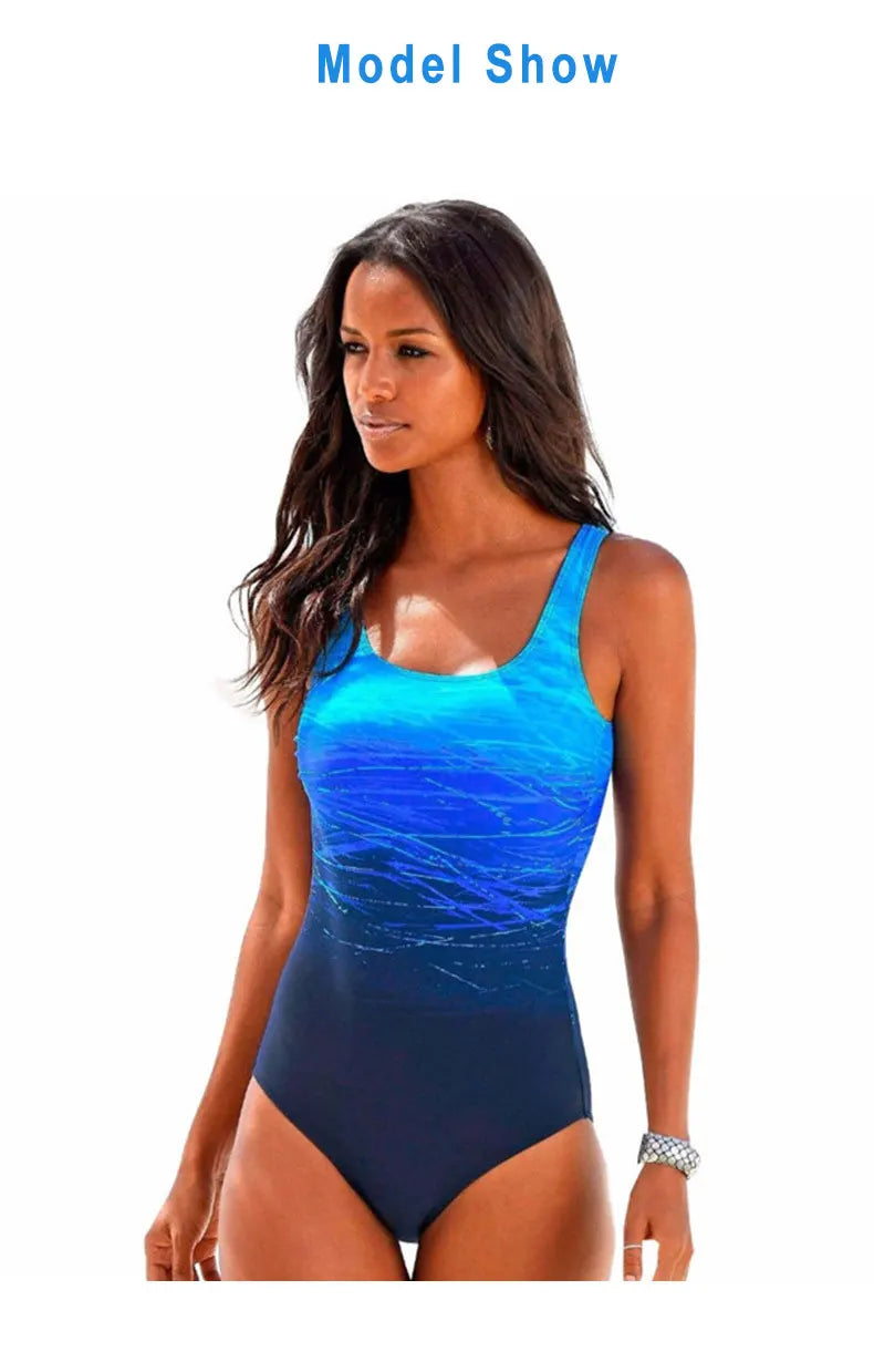 New Sports One-piece Swimsuit Swimwear Women One Piece Swimming Suit for Women Bathing Suit Plus Size Bath Suit Surf