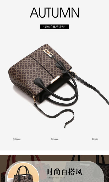 High Quality Ladies Shoulder Bag Women Handbag Designer Large Capacity Printing Women's Shopping Messenger Bags Bolso Mujer