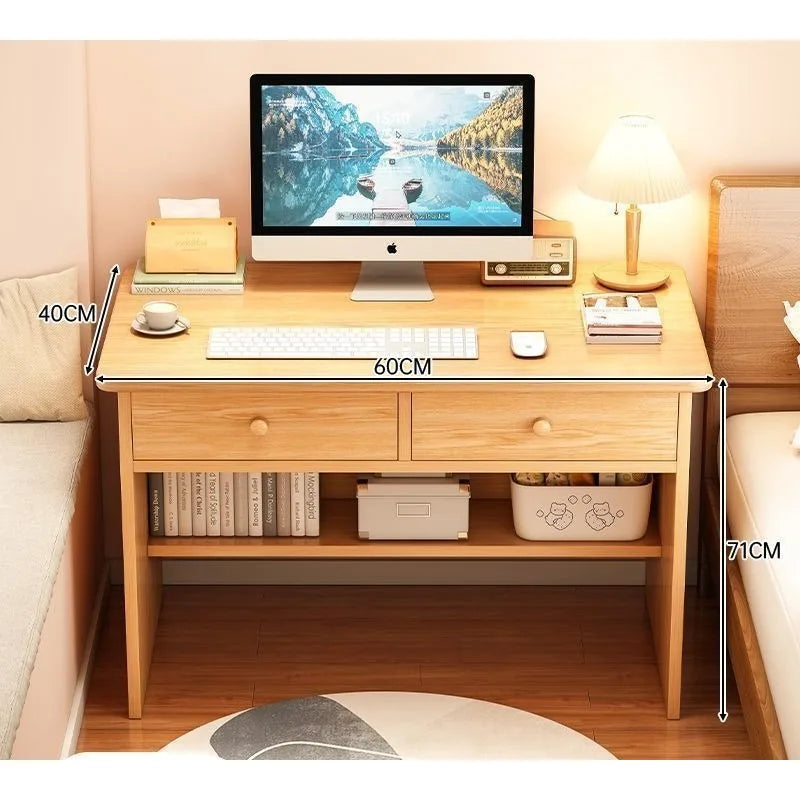 Corner Computer Desk Corner Desk Home Study Table Bedroom Girls Dresser Bookcase Integrated Desk