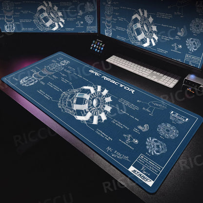 Lager I-Iron Man Mouse Pad Anime Hero Gamer Cabinet PC Gaming Non-slip Carpet Accessories Office Home Keyboard Computer Desk Mat