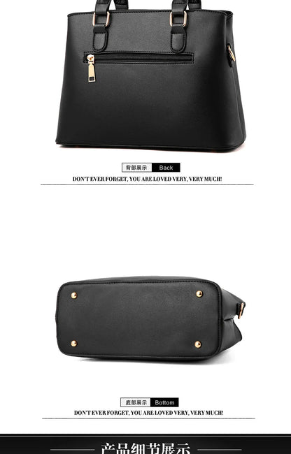 Luxury Handbags Women Bags Designer High-quality Leather Shoulder Bags for Women 2025 Casual Solid Color Purse and Handbags Sac