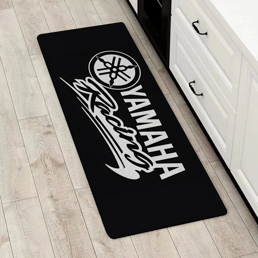 Entrance Front Door Doormat Racing For yamahas Non-slip Kitchen Rug Living Room Rugs Balcony Bathroom Foot Mat Floor Mats Carpet