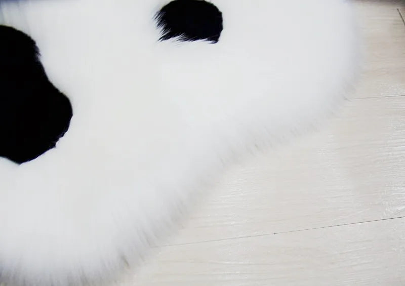 Lovely Cat Paw Pattern Soft Plush Carpet Home  Rugs and Carpets for Home Living Room