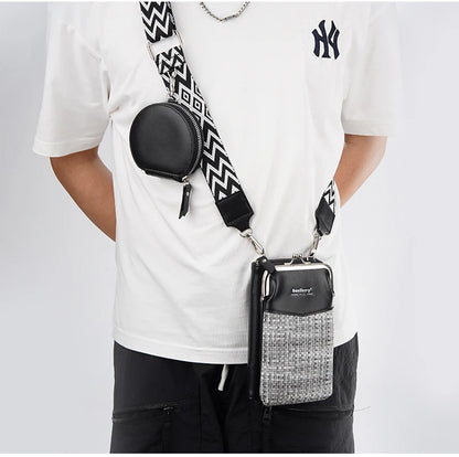 Baellerry New Big Capacity Women Phone Bags Crossbody Shoulder Female Composite Bag Handbag Zipper Coin Pocket Women's Wallet