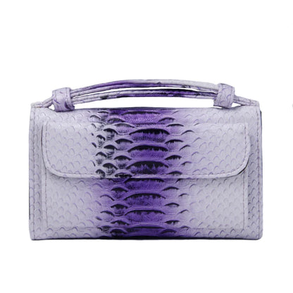 Luxury Snake Pattern Chain Flap Handbags Evening Clutches Crossbody Messenger Shoulder Bags Women Female Ladies Luxurious Purses