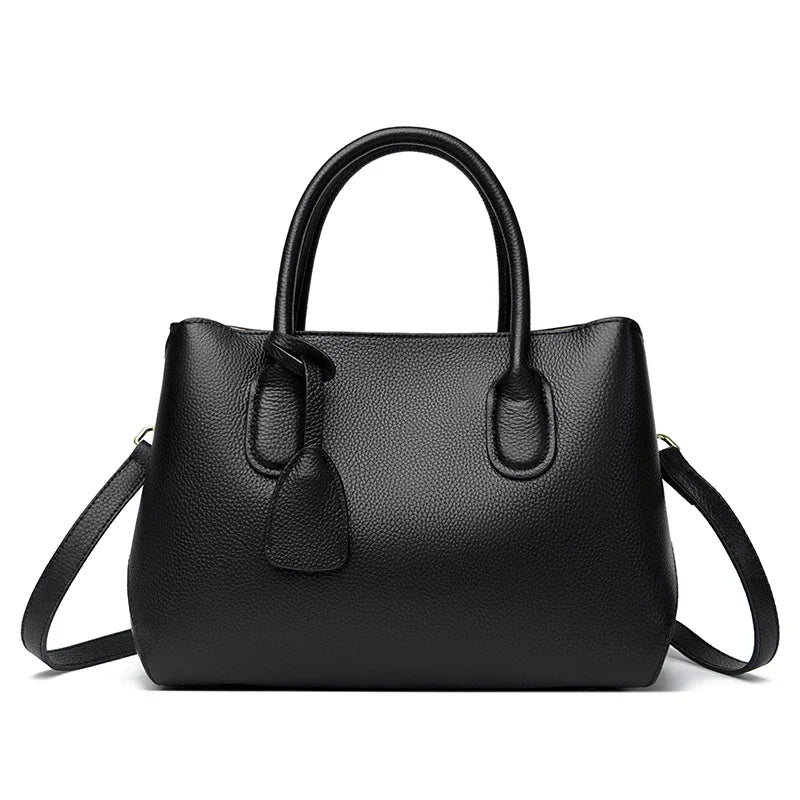 Genuine Leather Large Capacity 3 Layers Women Totes Designer Ladies Shoulder Crossbody Bags Fashion Female Handbags Sac A Main