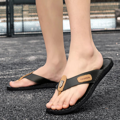 Hot-selling Summer Slippers for Men Soft Sole Slides New Arrival Male Flip Flops Leisure Walk Men's Casual Sandals New Half Drag