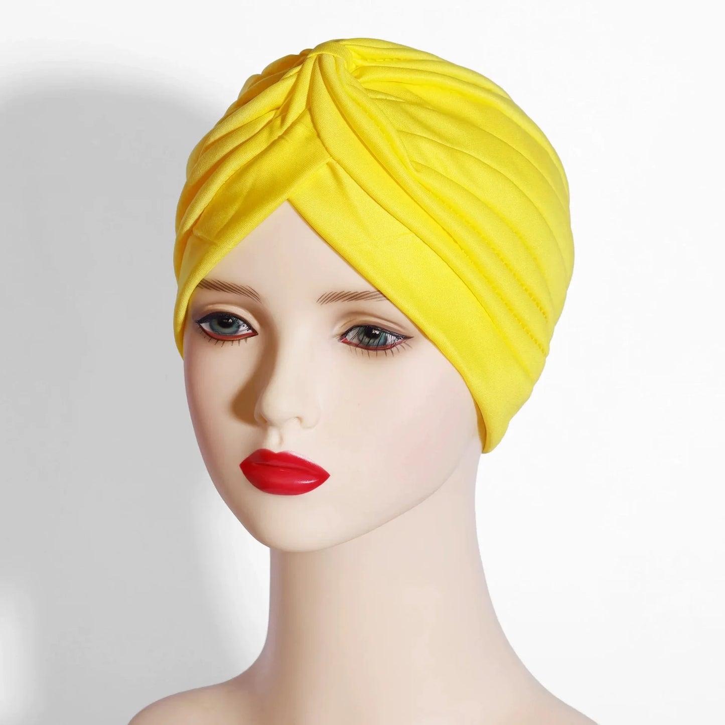Women's Elastic Pullover Yoga Hat Watermelon Headscarf Hat Indian Headwrap Middle Eastern Muslim Hat