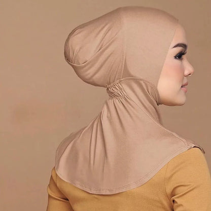 Women Muslim Underscarf Head Cover Muslim Headscarf Inner Hijab Caps Islamic Underscarf Ninja Hijab Scarf Hat Cap Bonnet
