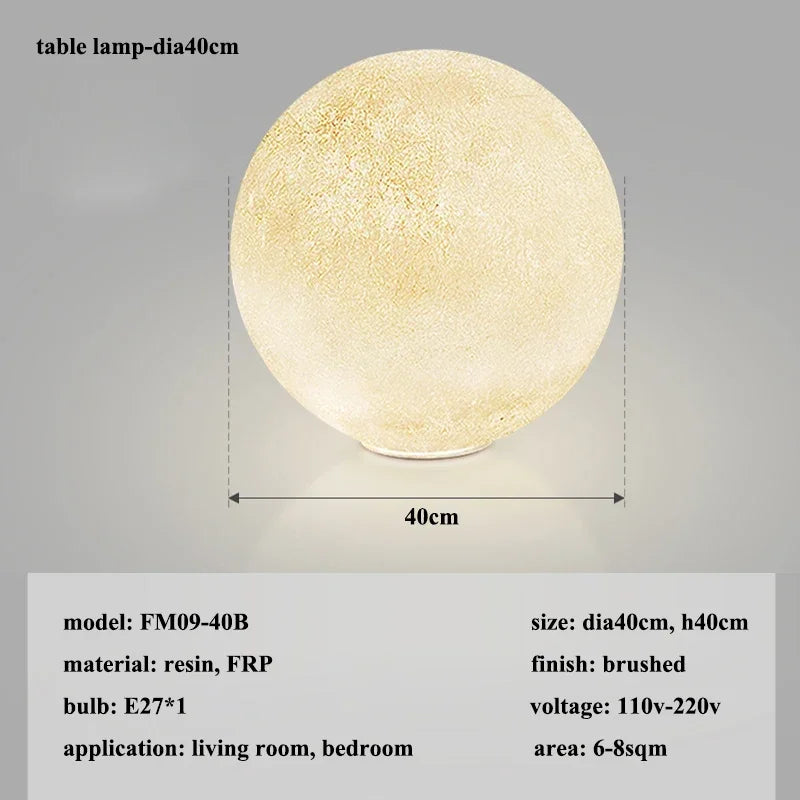 Nordic Moon Led Pendant Lights for Living Room Dining Bedroom Home Decorations Chandelier Cafe Restaurant Hanging Lamp Luminaire