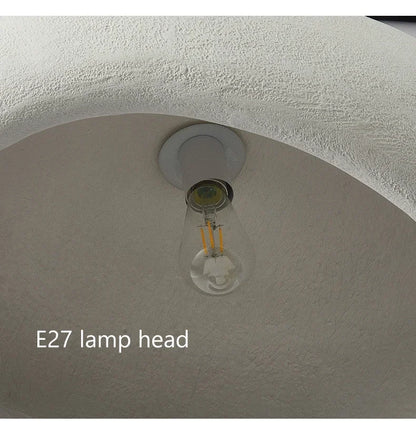 Nordic Minimalist Wabi-Sabi E27 LED Pendant Lights Modern Ceiling Chandelier For Dining Room Bedroom Bar Loft Home Hanging Lamp