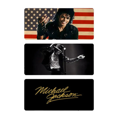 Pop Music M-Michael Jackson Mouse Pad Mousepad Large Gaming LockEdge Thickened PC Table Desk Mat
