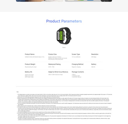 New Honor Choice Watch 2 Pro Smartwatch 5ATM+IP68 Waterproof 1.97" Bezel AMOLED Screen Barometer GPS GNSS Compass 360mAh Battery