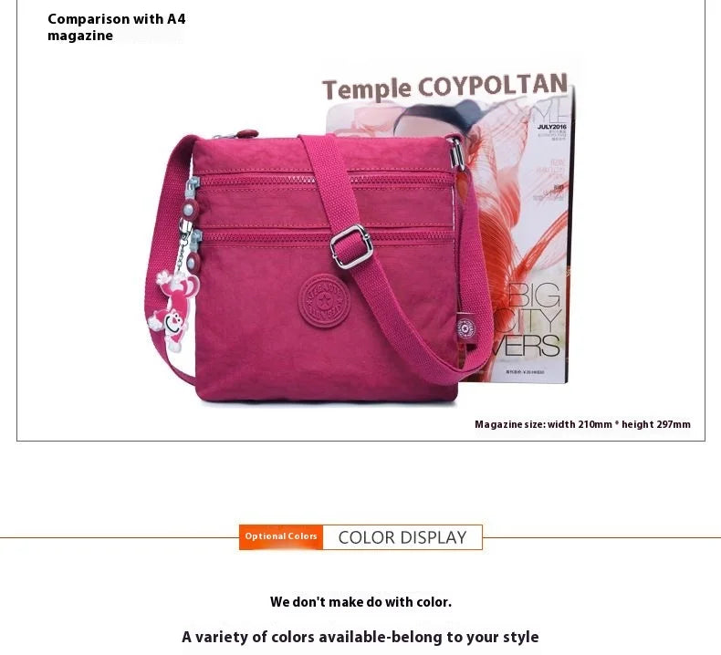 Tegaote Women Messenger Bag Nylon Women Shoulder Crossbody Bags Female Fashion Ladies Handbags School Bag Sac à Main Purse Bolsa