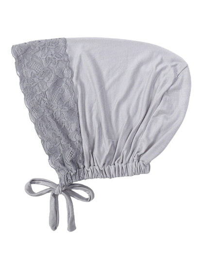 Soft Elastic Strap Muslim Turban Hat Lace Inner Hijab Caps Islamic Underscarf Bonnet India Hats Female Headwrap Turbante Mujer
