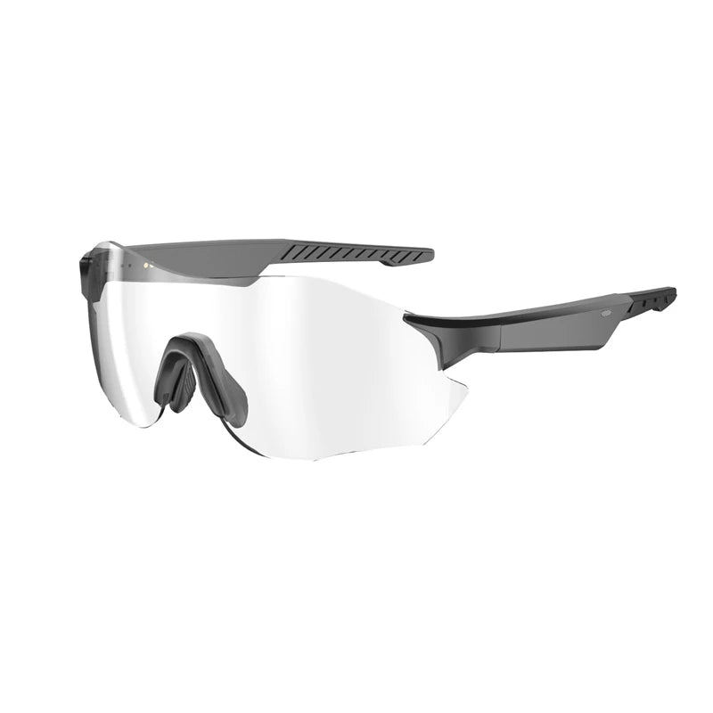 Smart Glasses Lightweight Auto-Tinting AI Glasses with Real-Time Simultaneous Translation Earbuds 2-in-1 Sunglasses